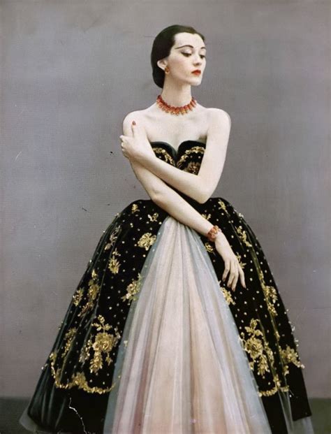 christian dior dresses 1950s|christian dior eventail dress gown.